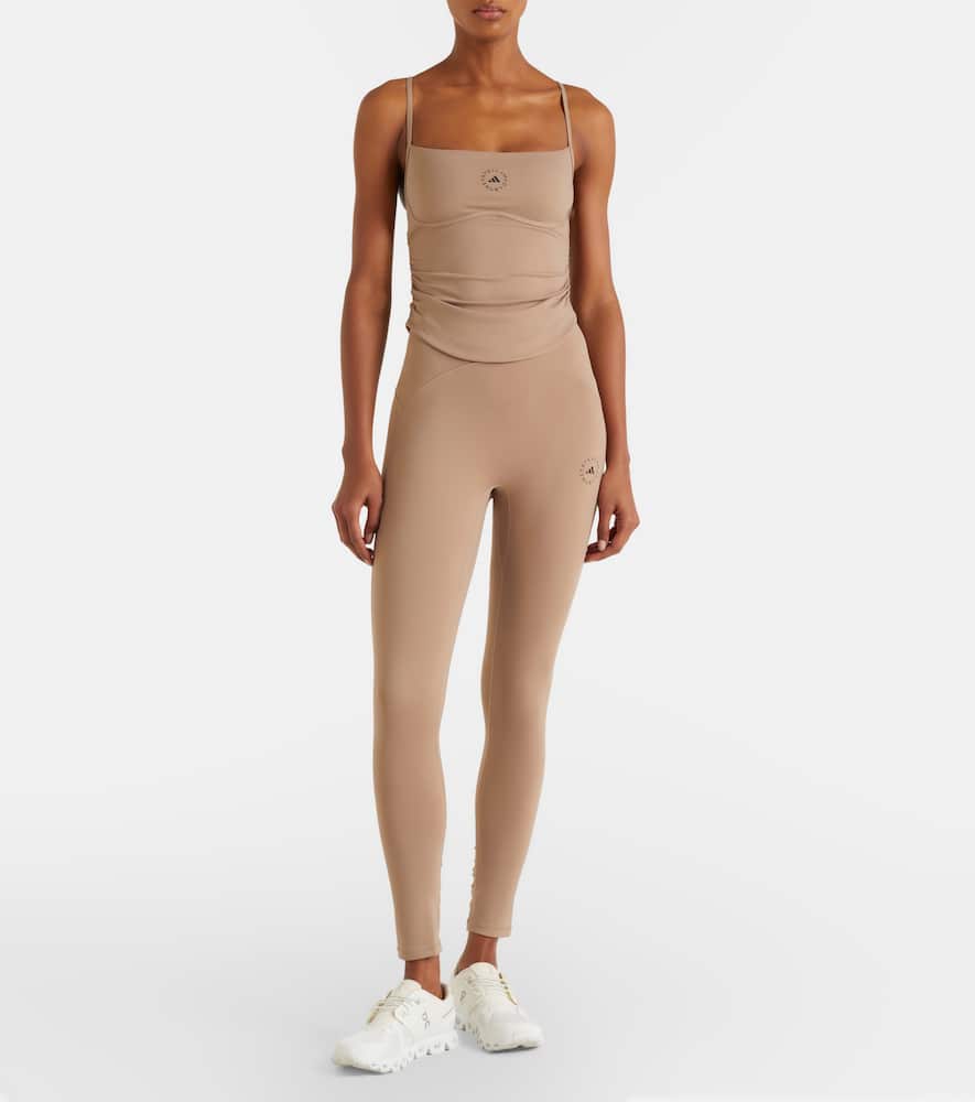 Logo technical leggings