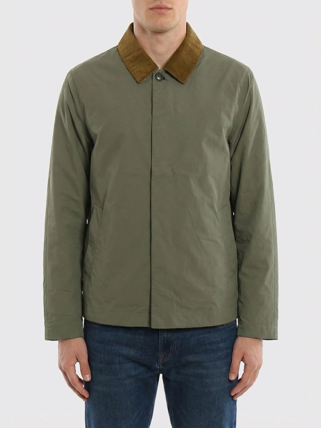 Jacket Men color Green