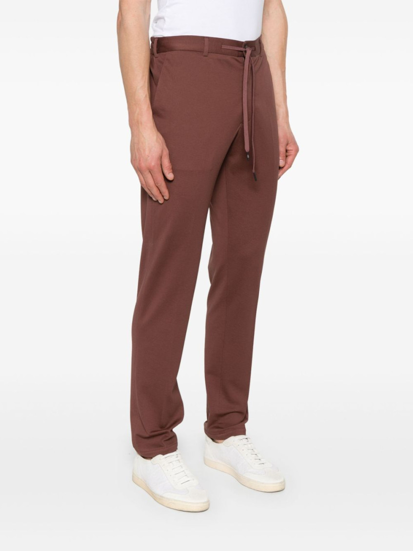 Brown Cotton Trousers