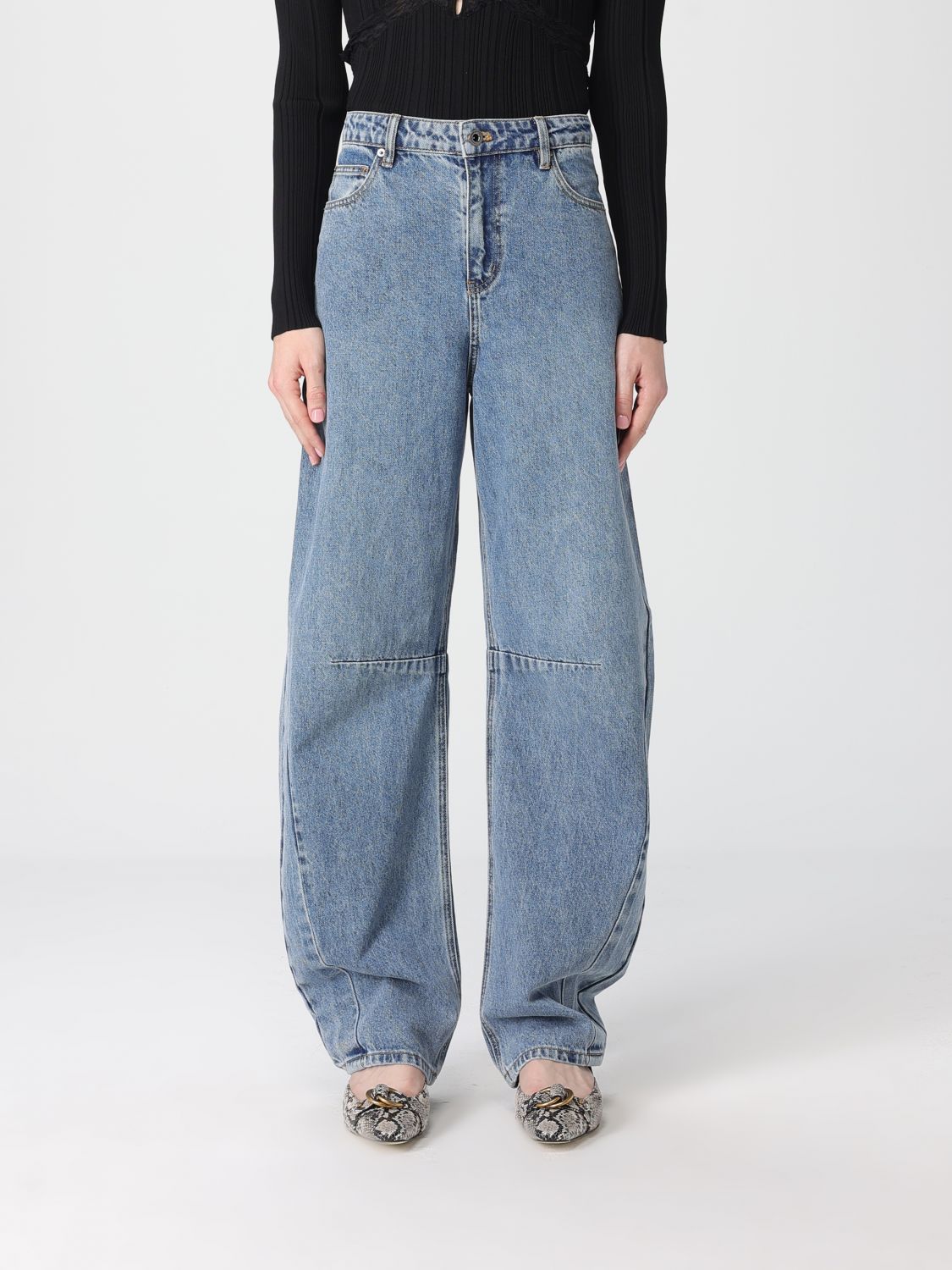 Jeans Woman color Blue