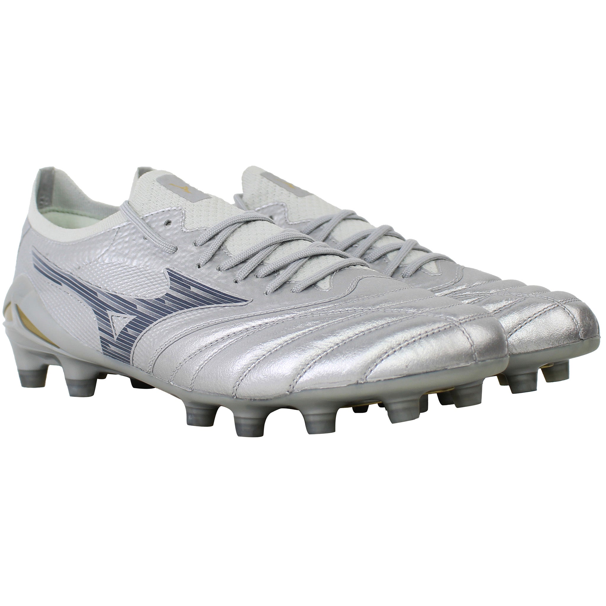 Mizuno Morelia Neo IV Beta Elite Mens Silver Football Boot