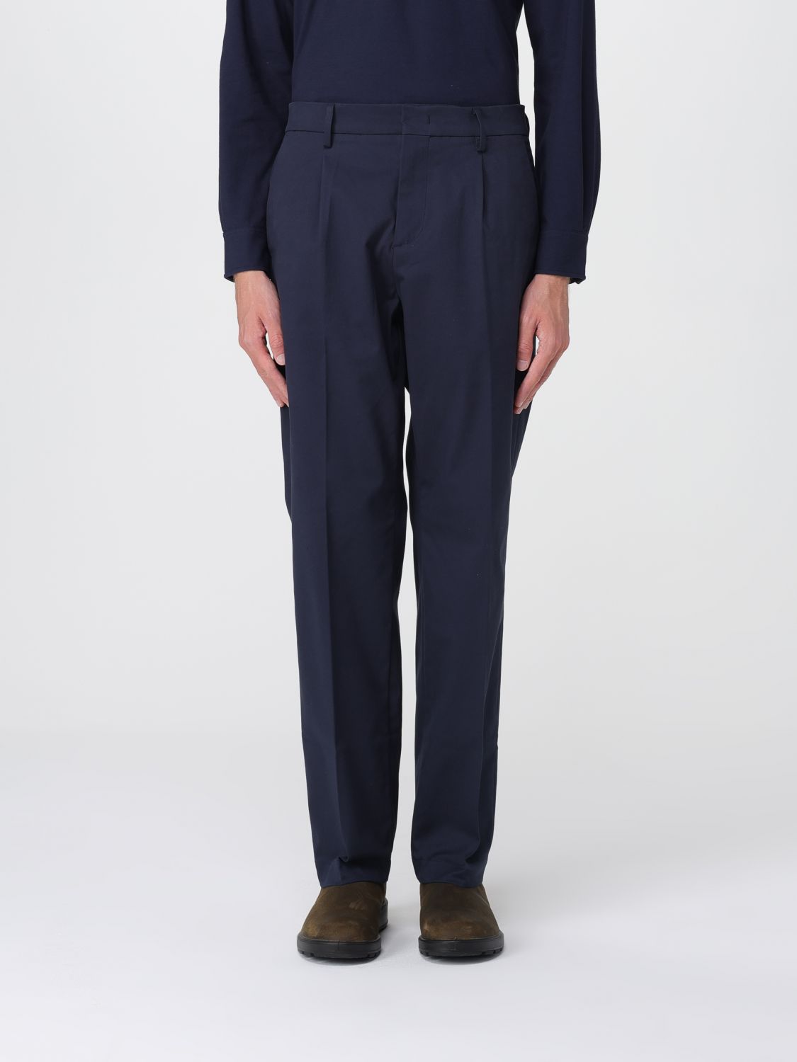 Pants Men color Blue