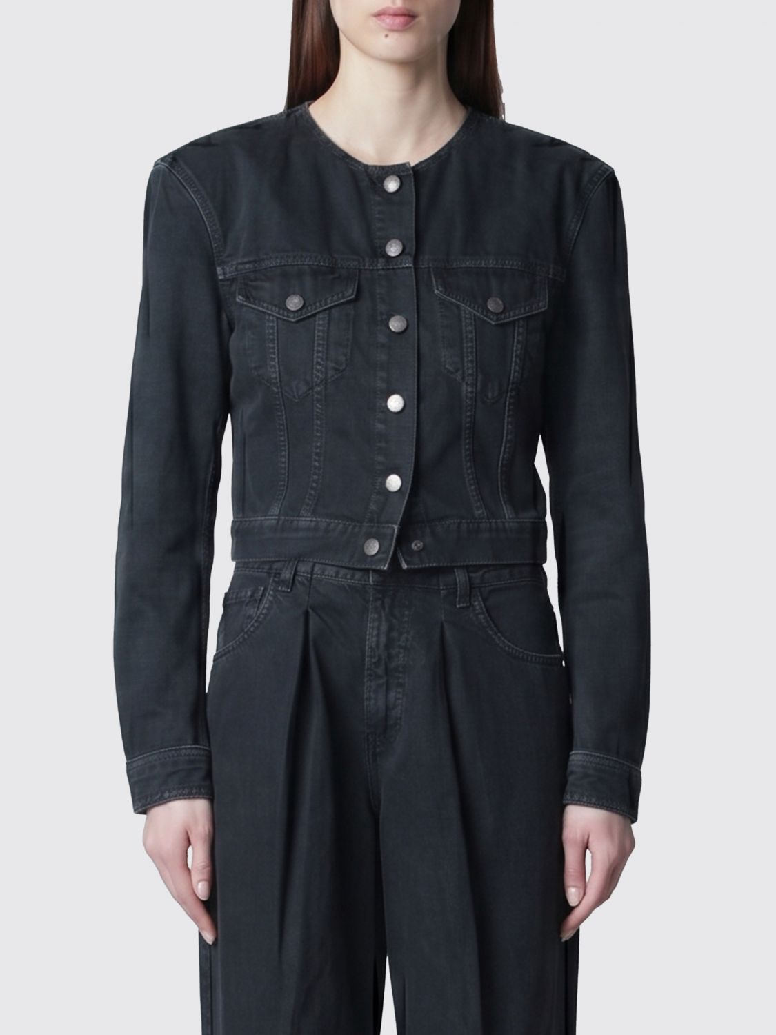 Jacket Woman color Black