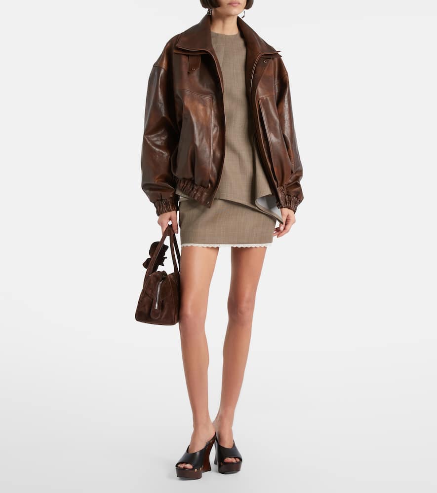 Leather jacket