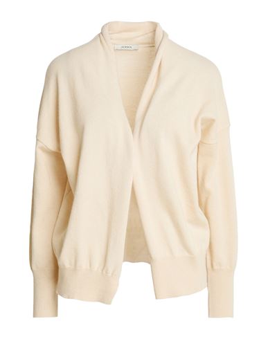 Woman Cardigan Ivory Size 4 Wool, Cashmere