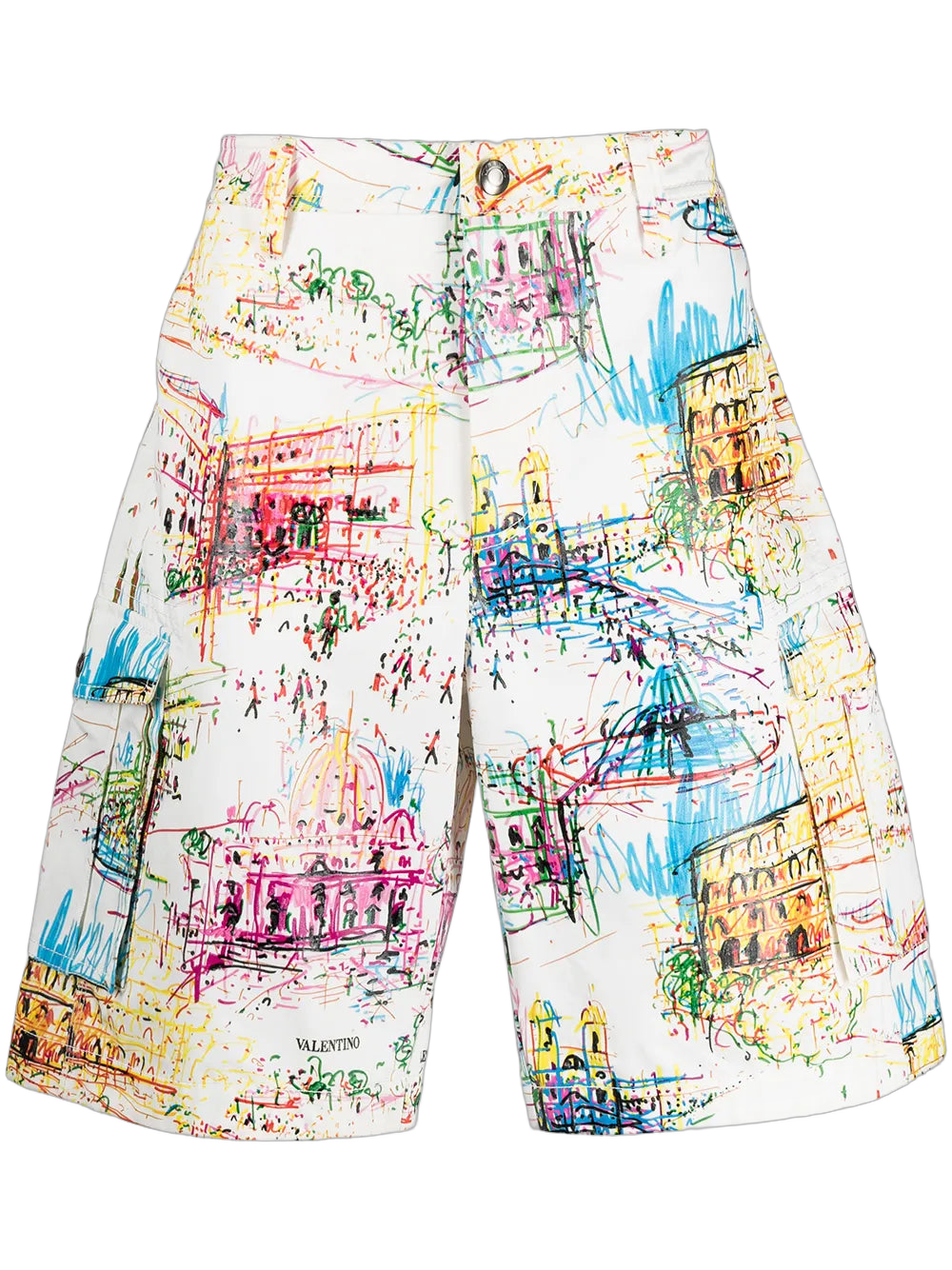 Garavani Bermuda Shorts — White