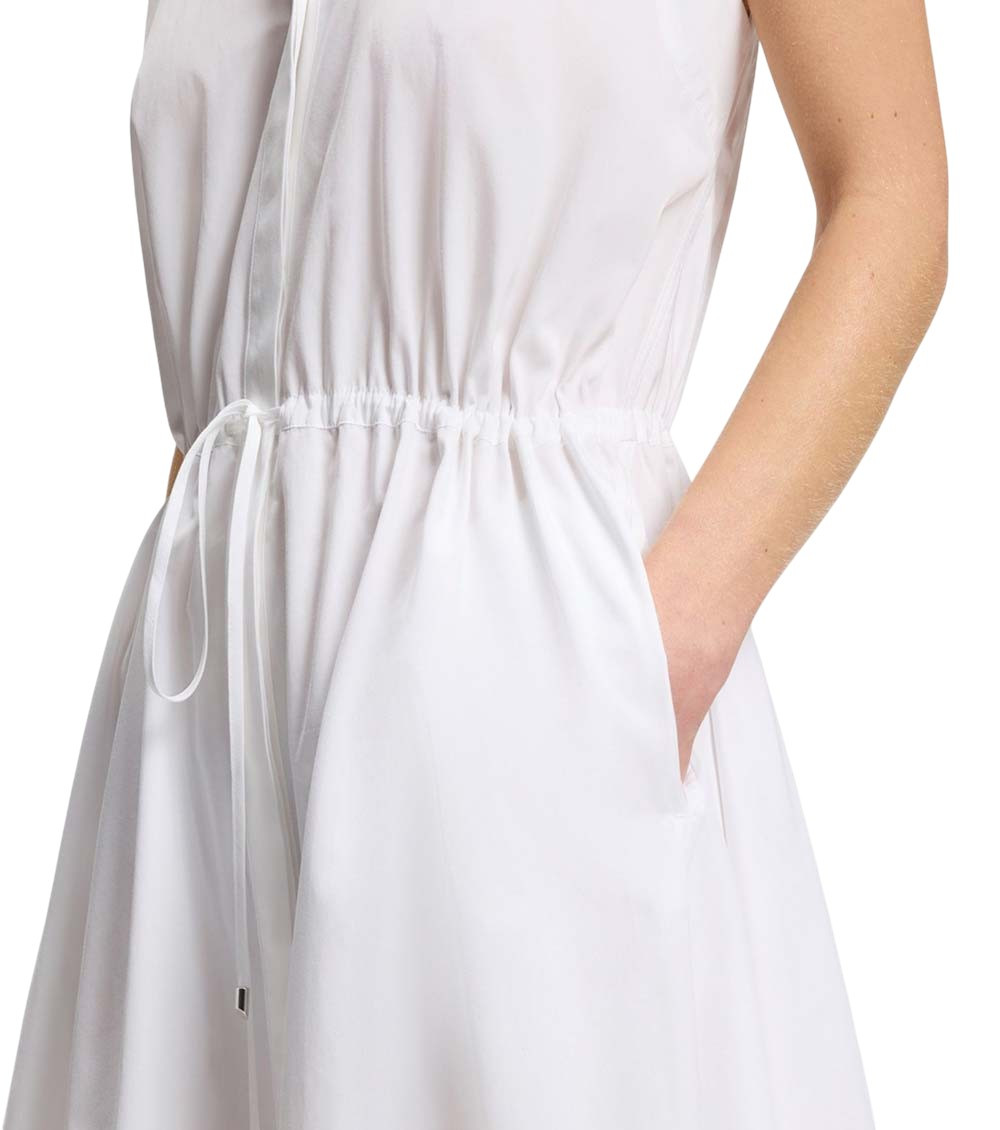 White Sleeveless Dress