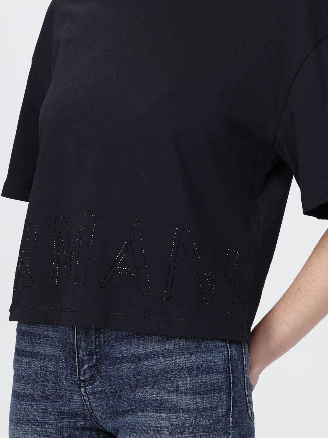 T-Shirt Woman color Black