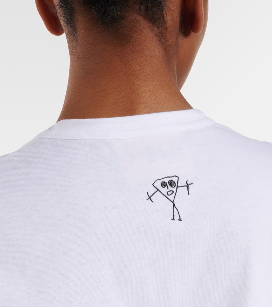 Printed cotton jersey T-shirt