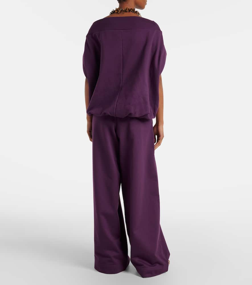 Cotton jersey sweatpants