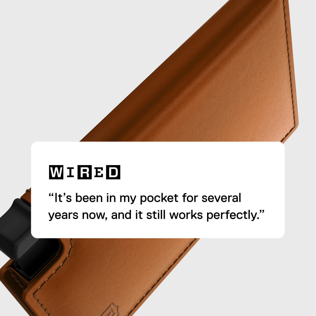 Men's Wallet - Smiley x Ekster Premium Slim Men's Wallet Trackable Wallet Leather Smart Wallet RFID Blocking
