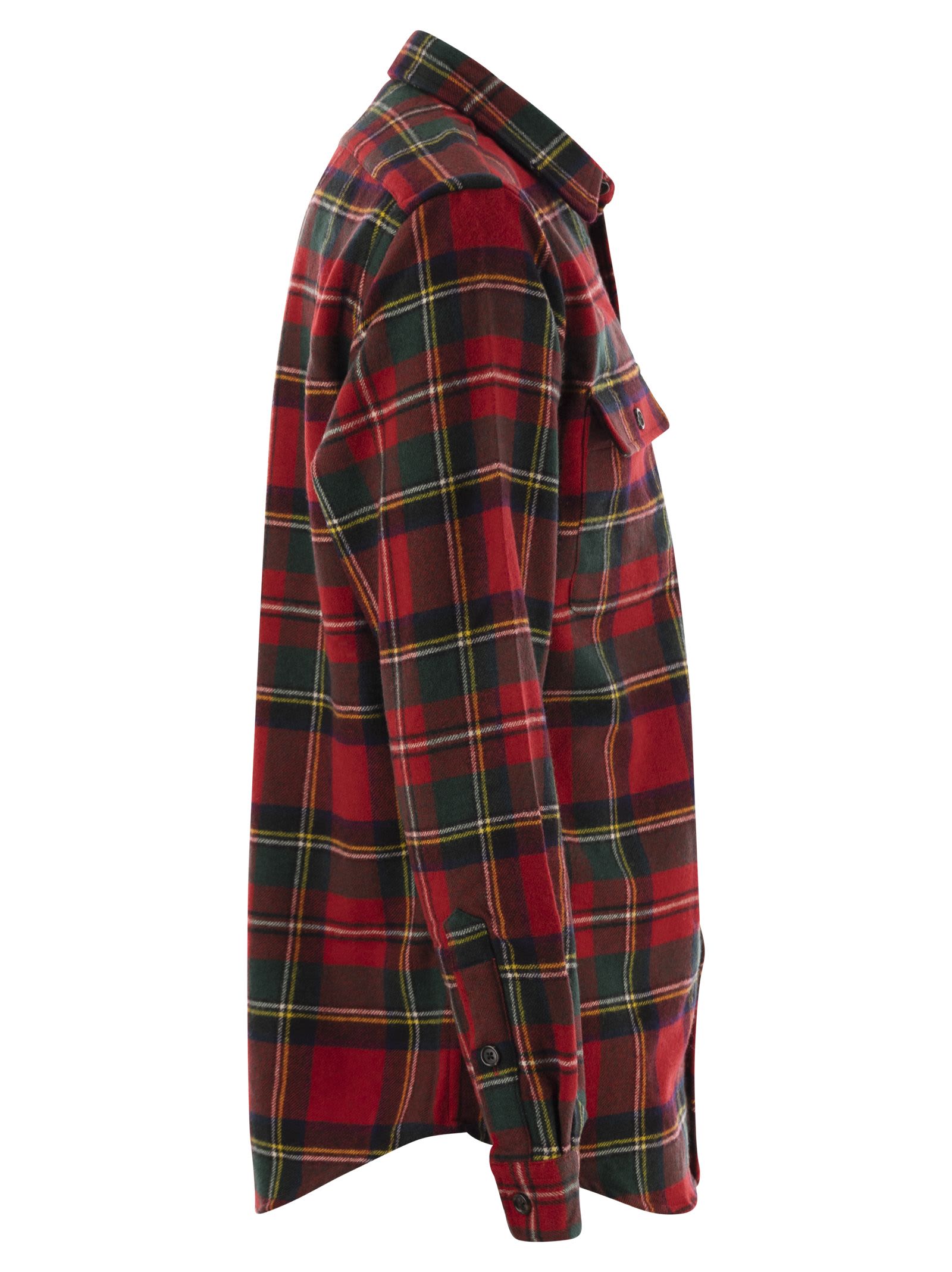 Checked Wool Shirt