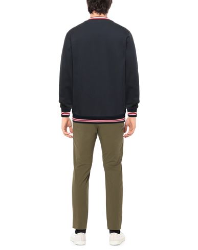 Man Sweatshirt Midnight blue Size 44 Cotton, Elastane