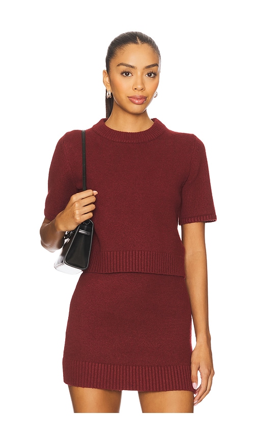 Elodie the Label Elodie Sana Sweater in Red.  S. Also in