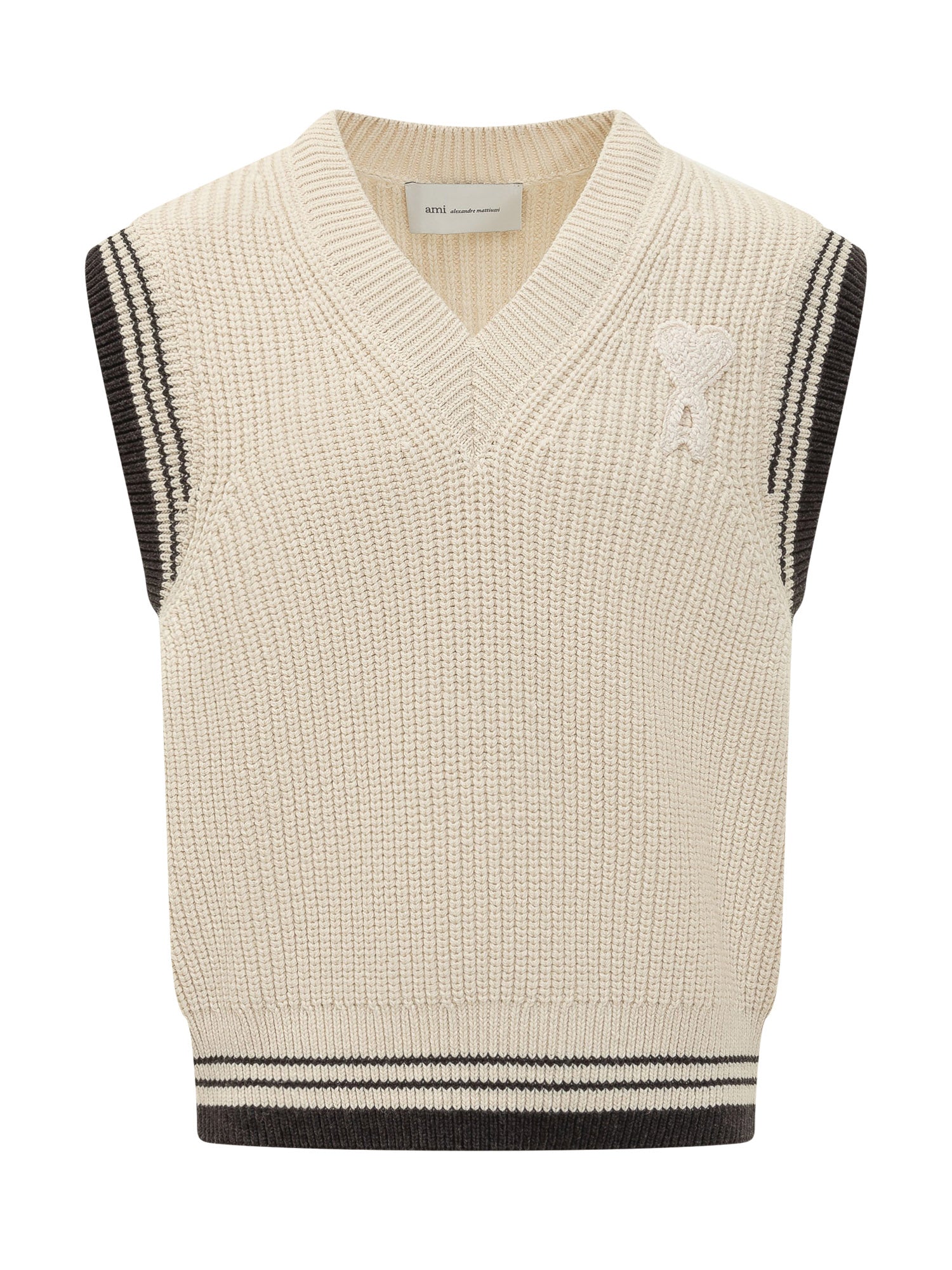 Stylish Knit Gilet with V-Neck Design
