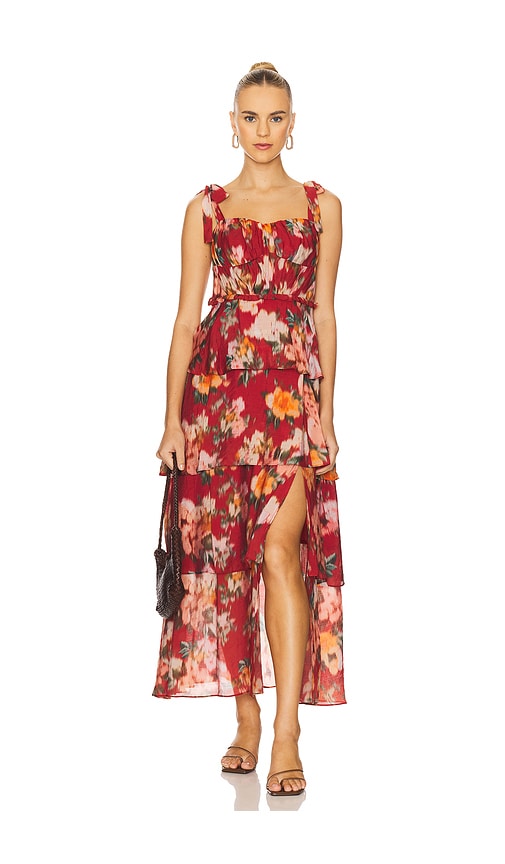 ASTR the Label Mellorie Dress in Red. S. Also in