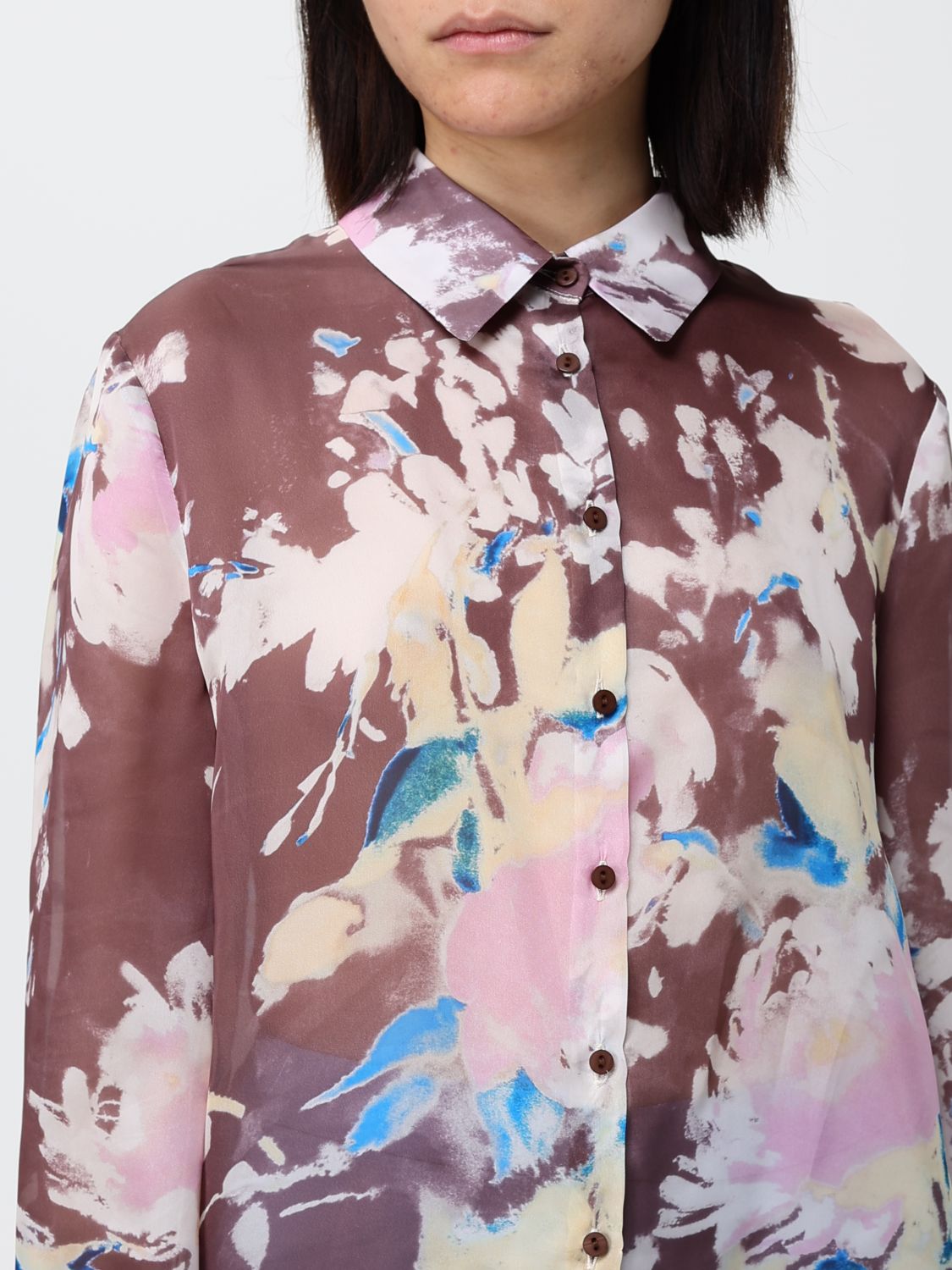 Shirt Woman color Ebony