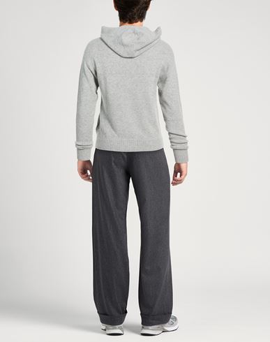 Man Sweater Light grey Size 42 Recycled wool, EcoVero viscose, Recycled polyamide, Recycled cashmere