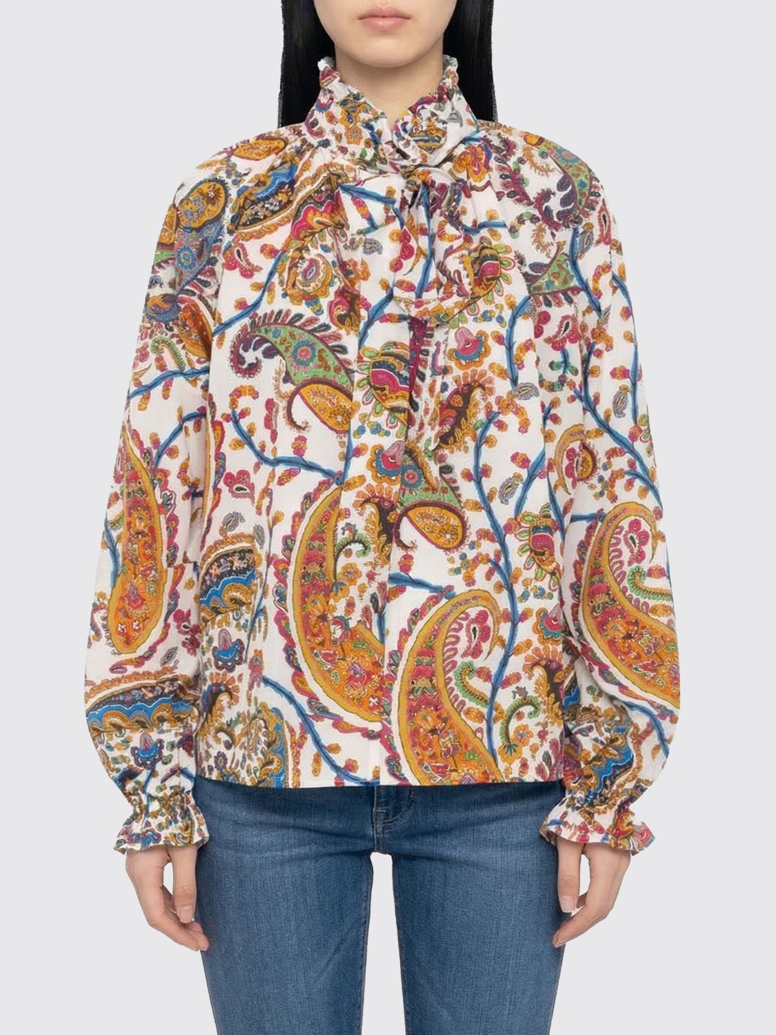 Shirt Woman color Yellow Cream