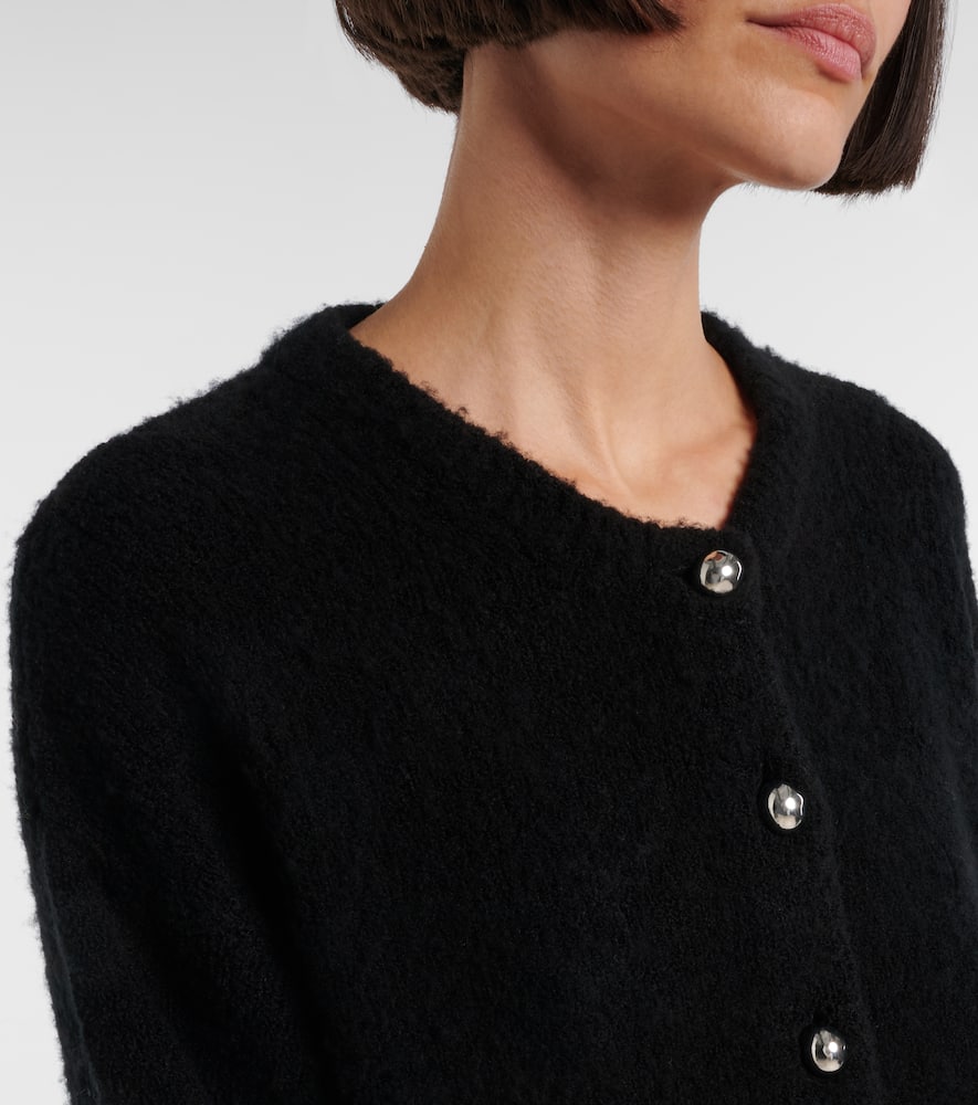 Elbie wool-blend cardigan