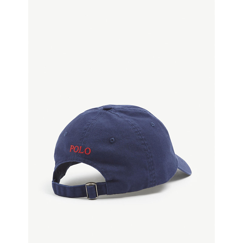 Mens Newport Navy Logo-embroidered Cotton cap 1SIZE