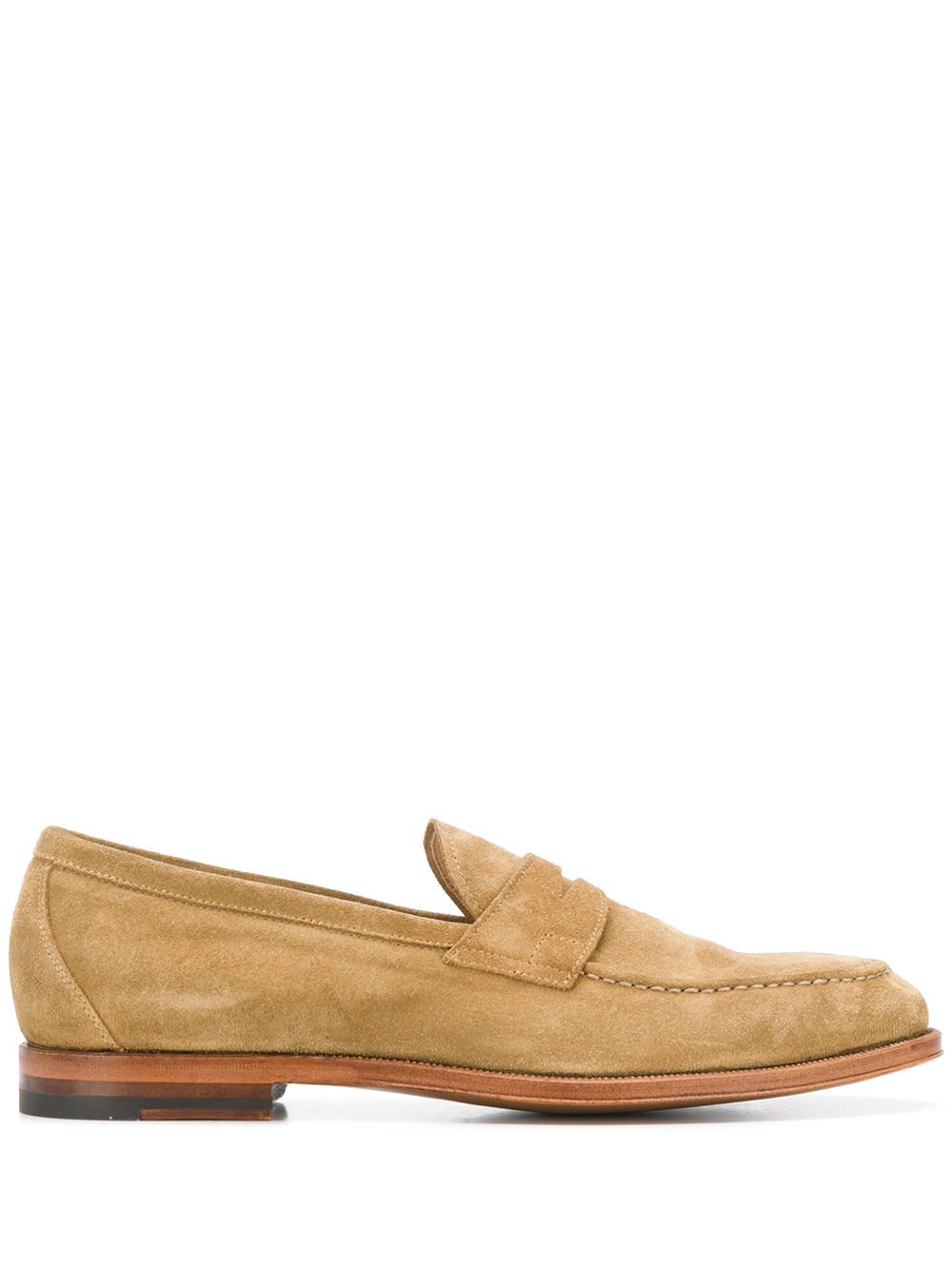 Stefano almond-toe loafers - Neutrals
