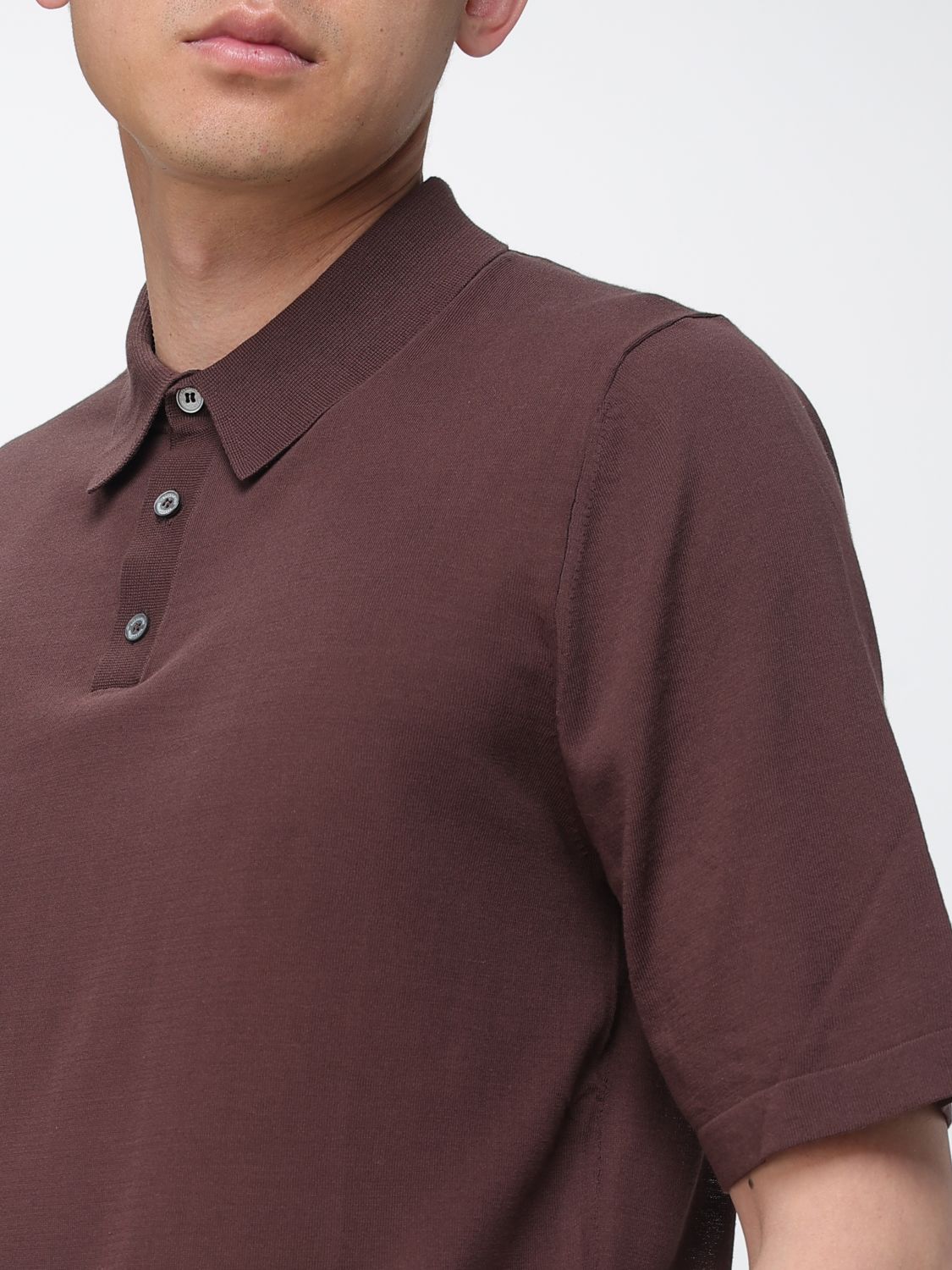T-Shirt Men color Brown