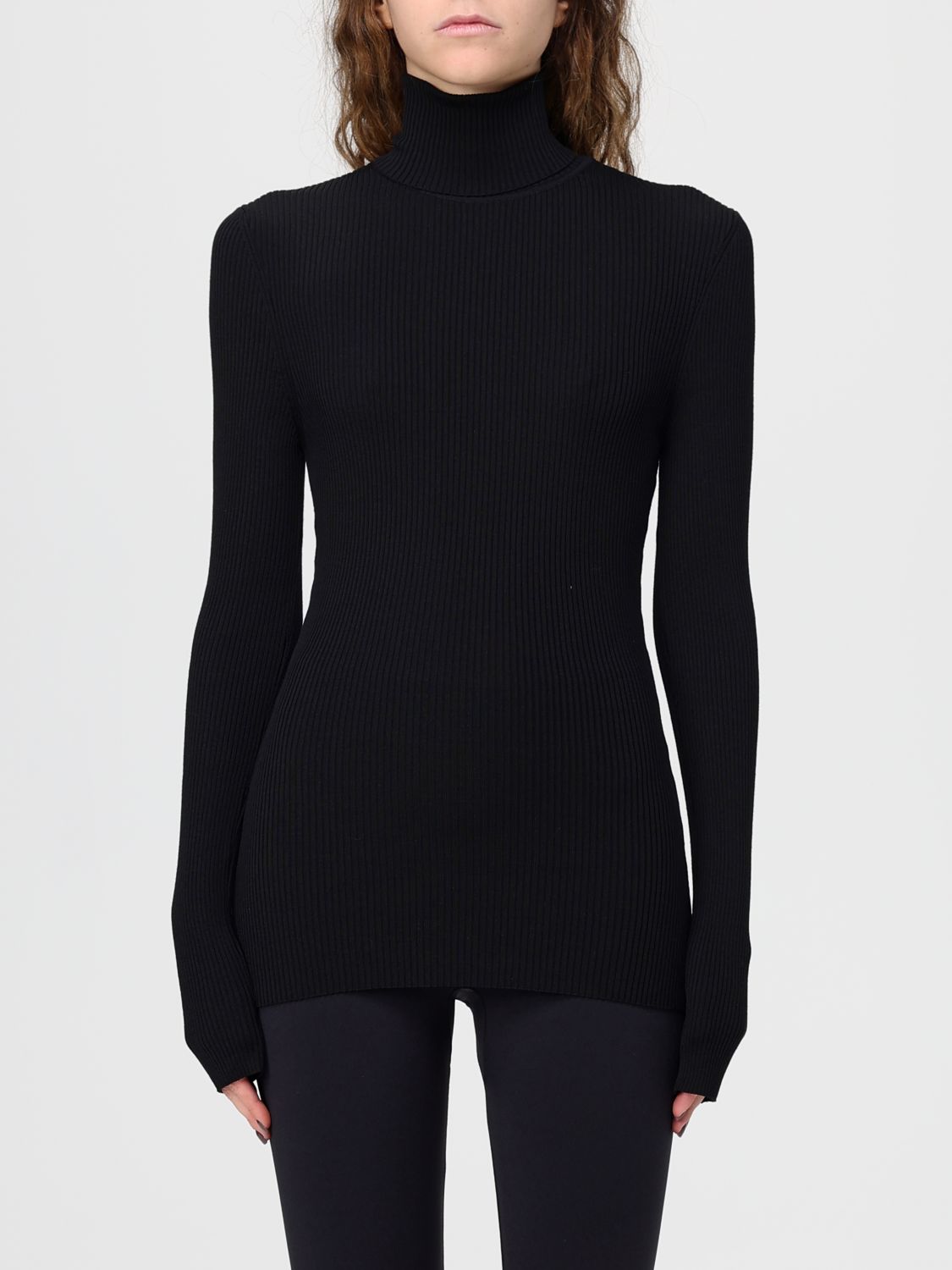 Roll-neck fitted jumper - Neutrals