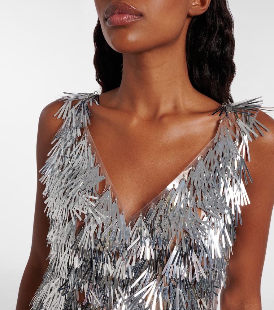 Embellished minidress