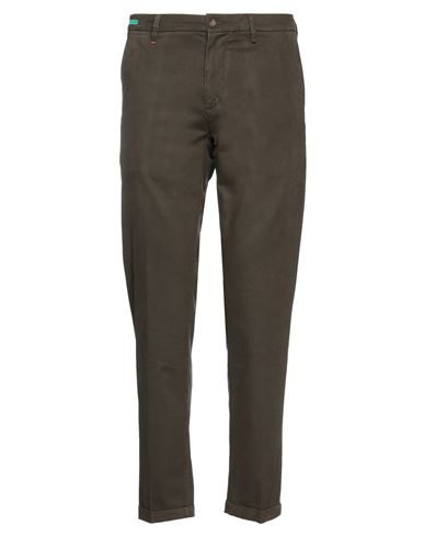 Re_hash Man Pants Dark brown Size 33 Modal, Cotton, Elastane, Tencel