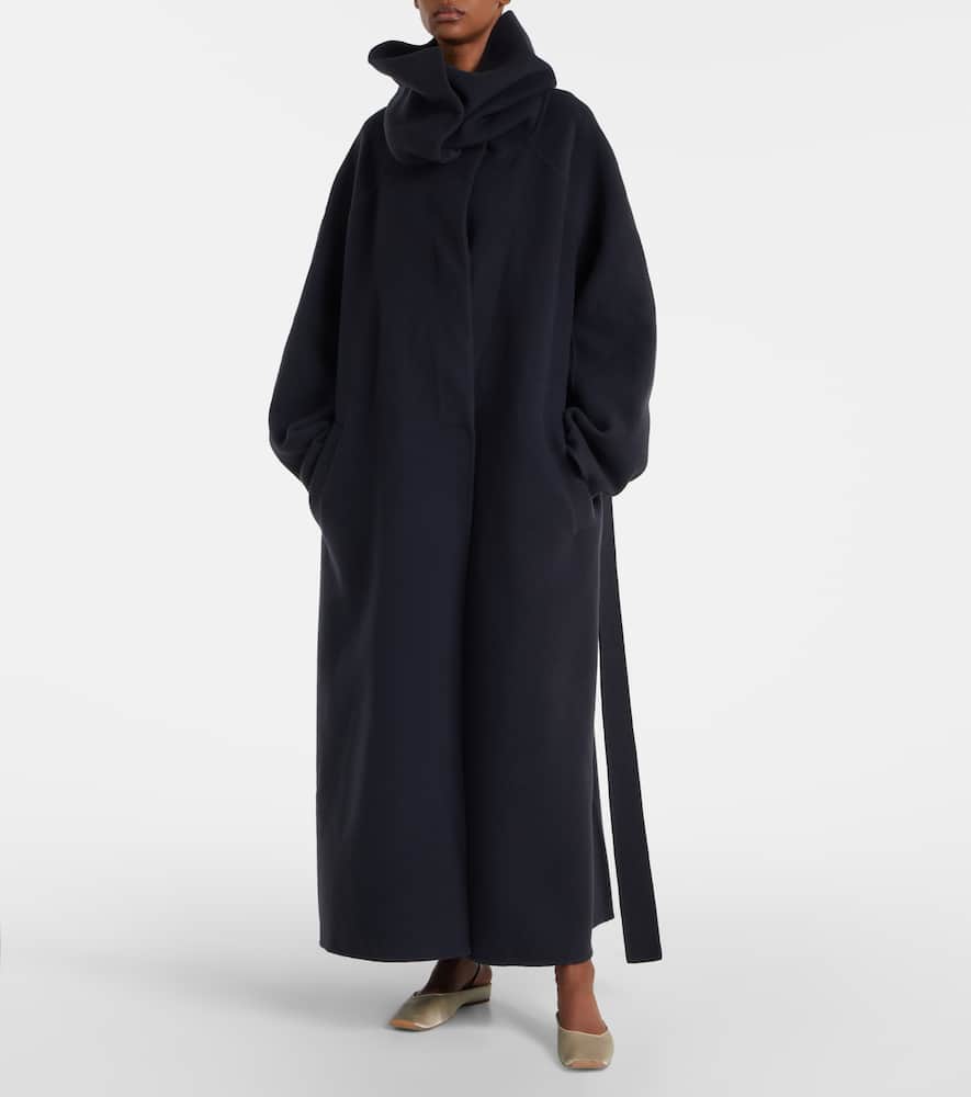Liza wool and cashmere overcoat