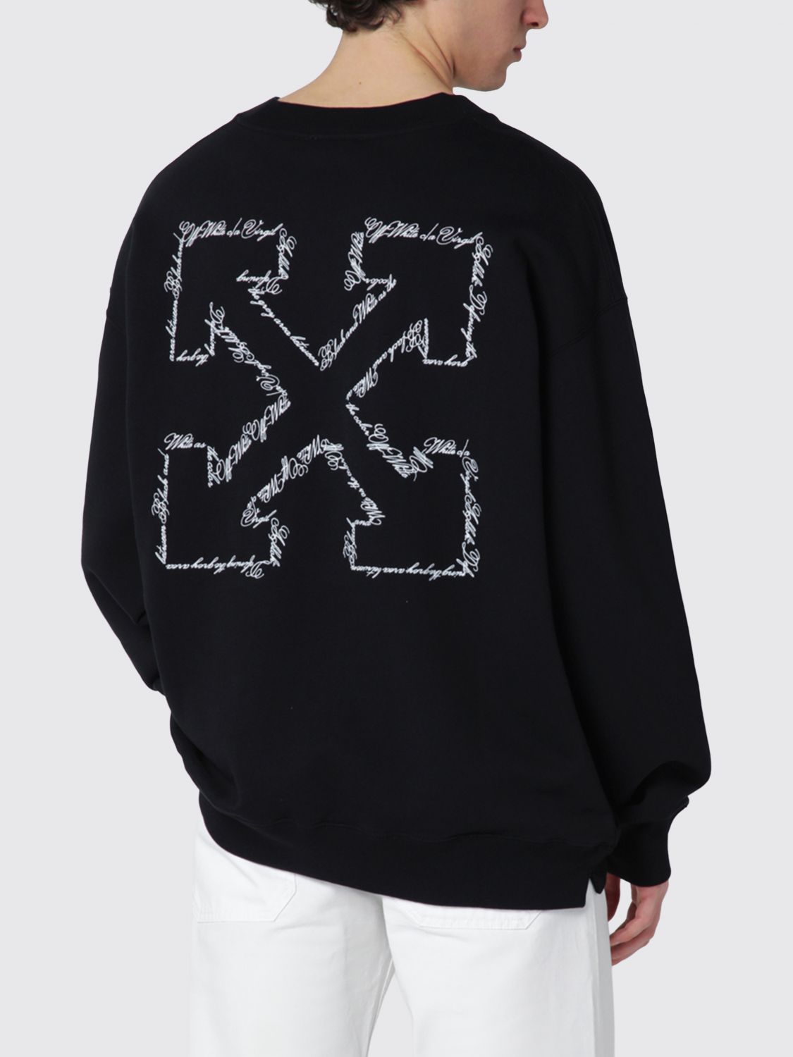 Sweatshirt Men color Black