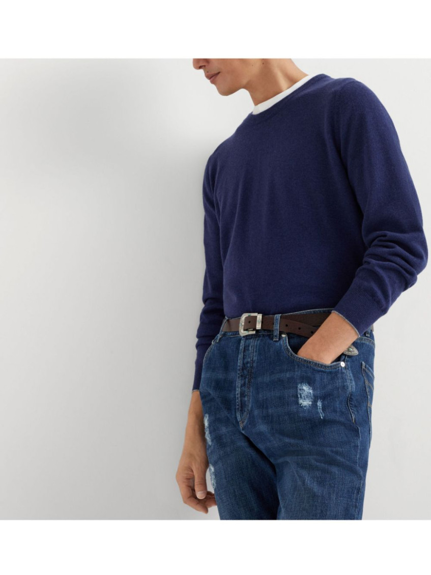 Cashmere sweater - Blue
