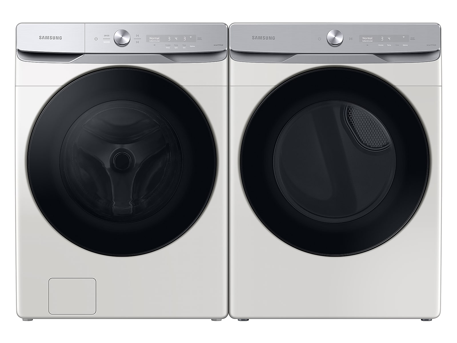 5.0 cu. ft. Extra-Large Capacity Smart Dial Front Load Washer with MultiControl™ in Ivory(WF50A8600AE/US)