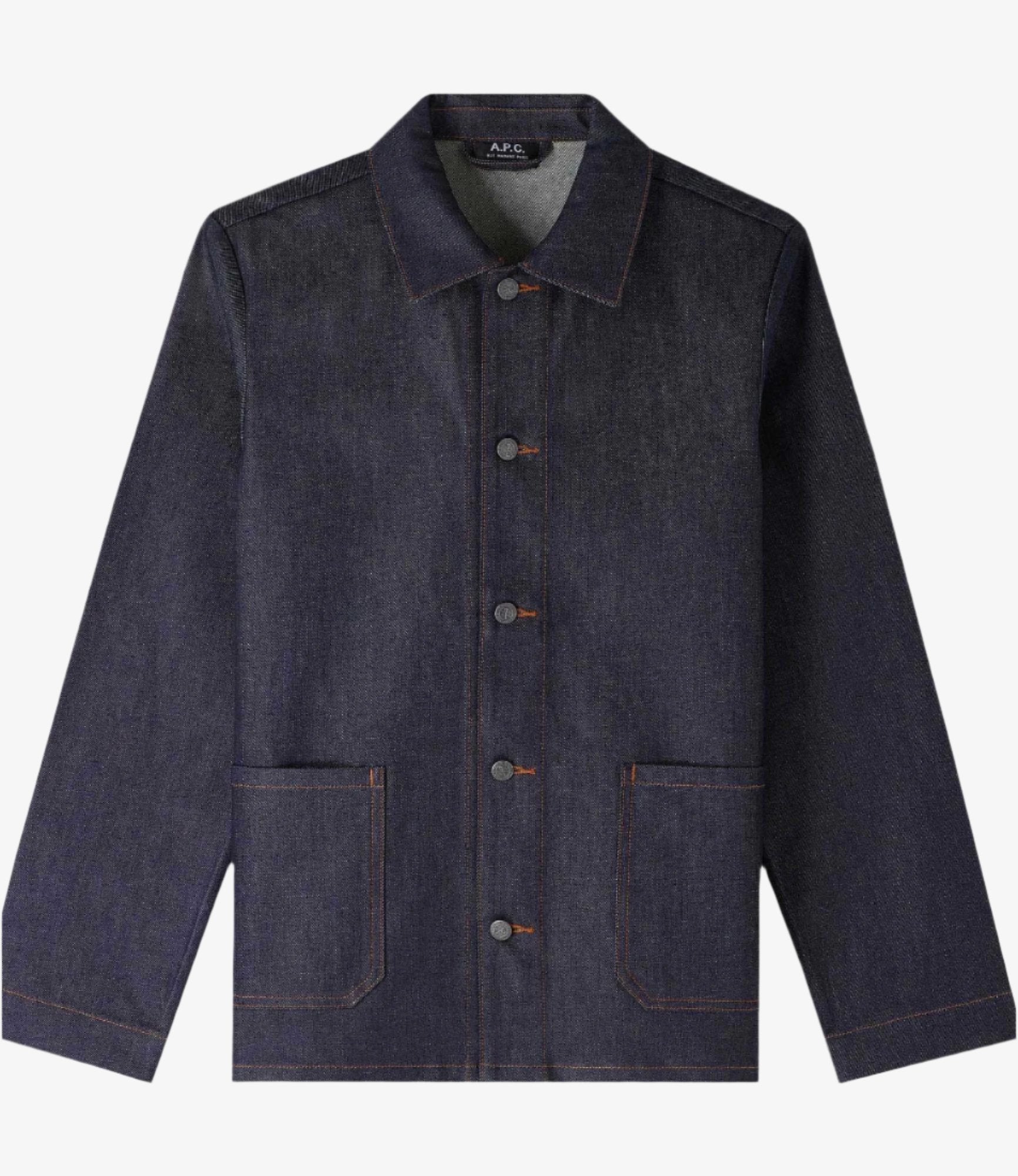 Kerlouan Logo jacket Indigo