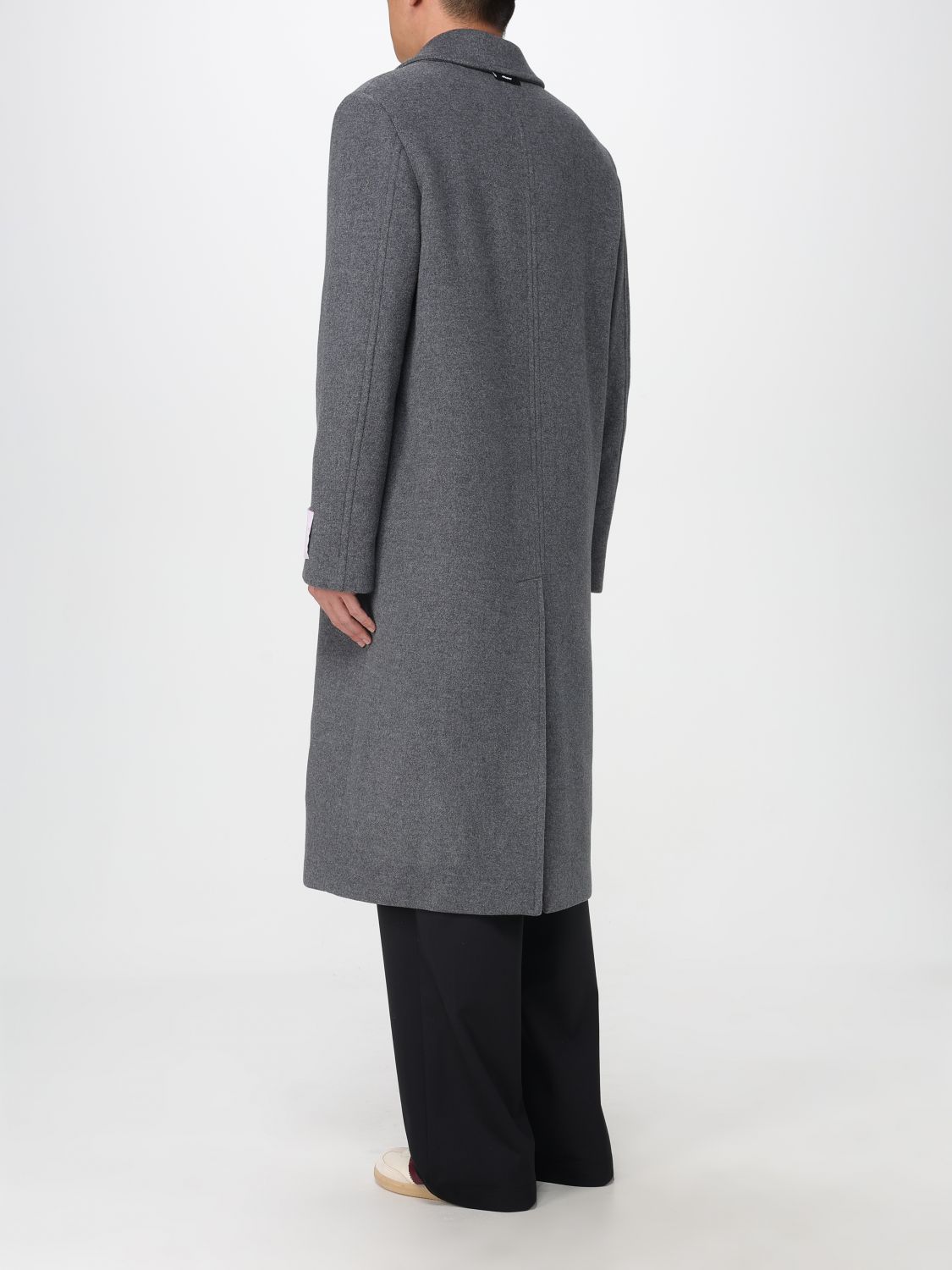 Coat Men color Grey