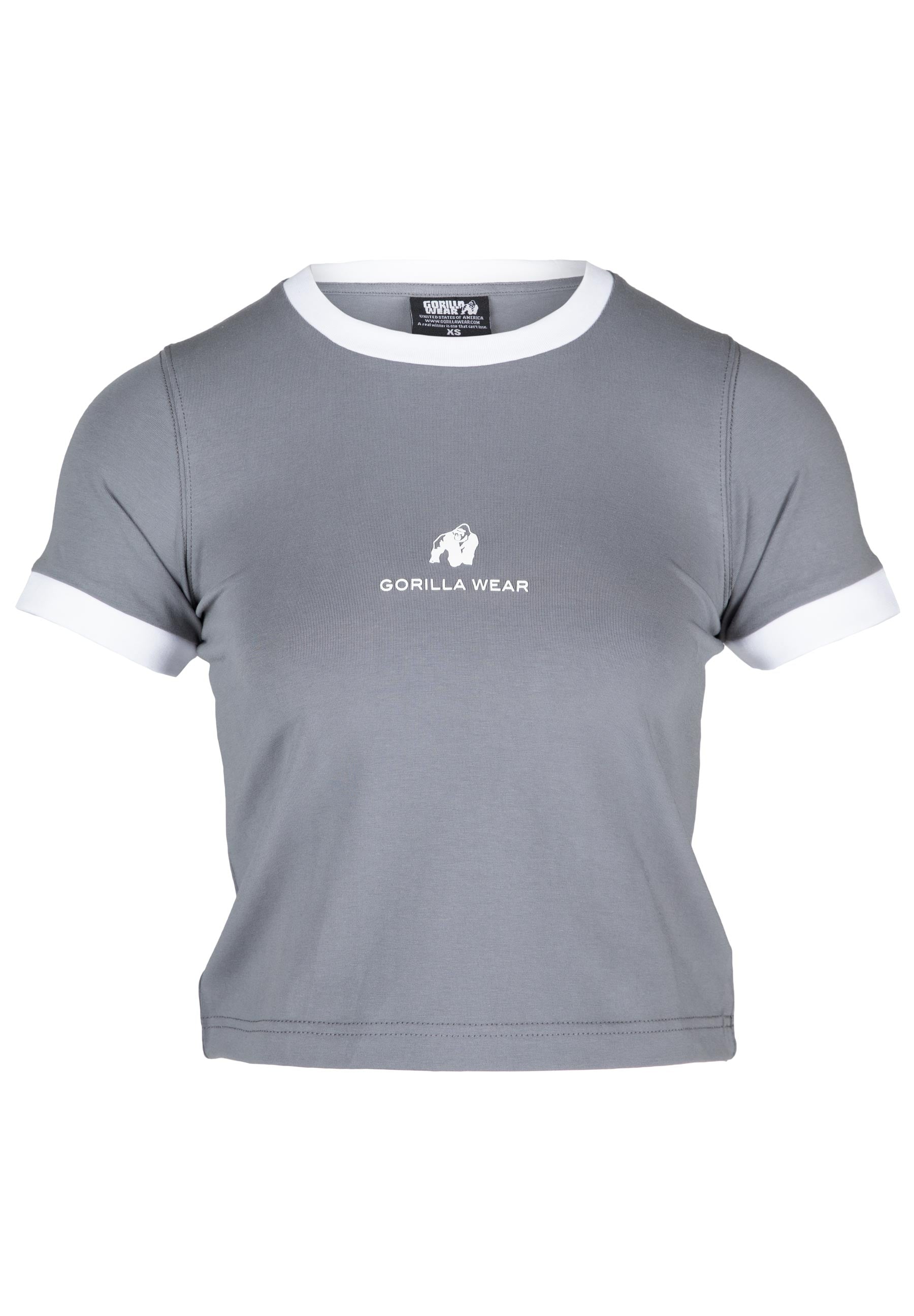 New Orleans Cropped T-shirt - Gray