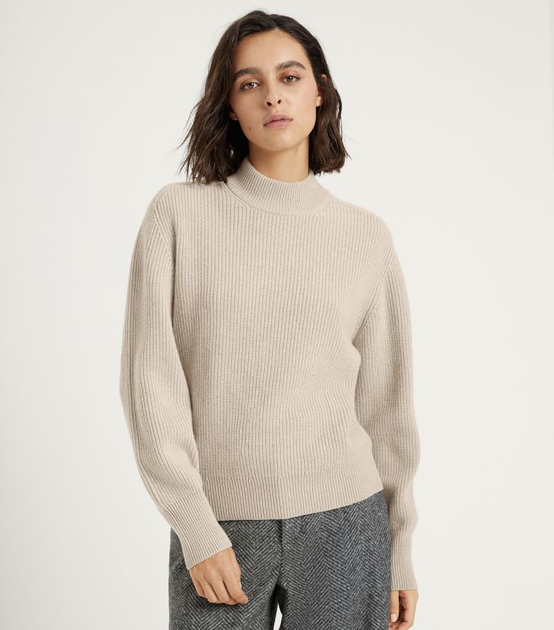 Cashmere English RIb Sweater