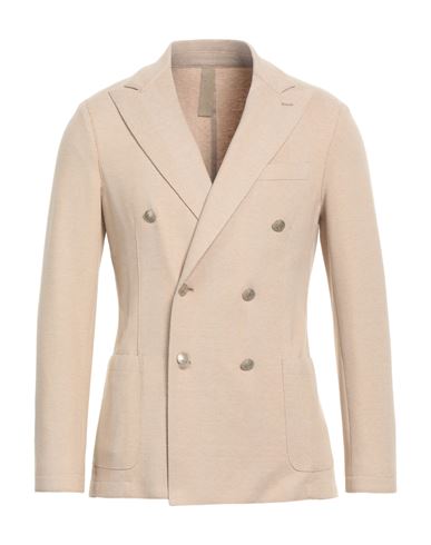 Man Blazer Beige Size 36 Polyester, Viscose, Polyamide, Elastane, Polyurethane