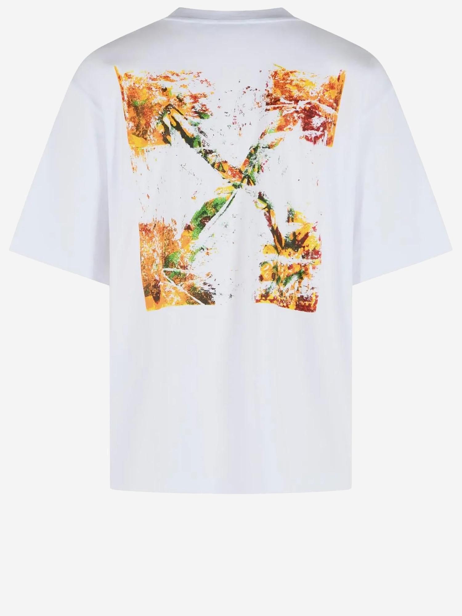 Logo-Print Cotton T-Shirt — White