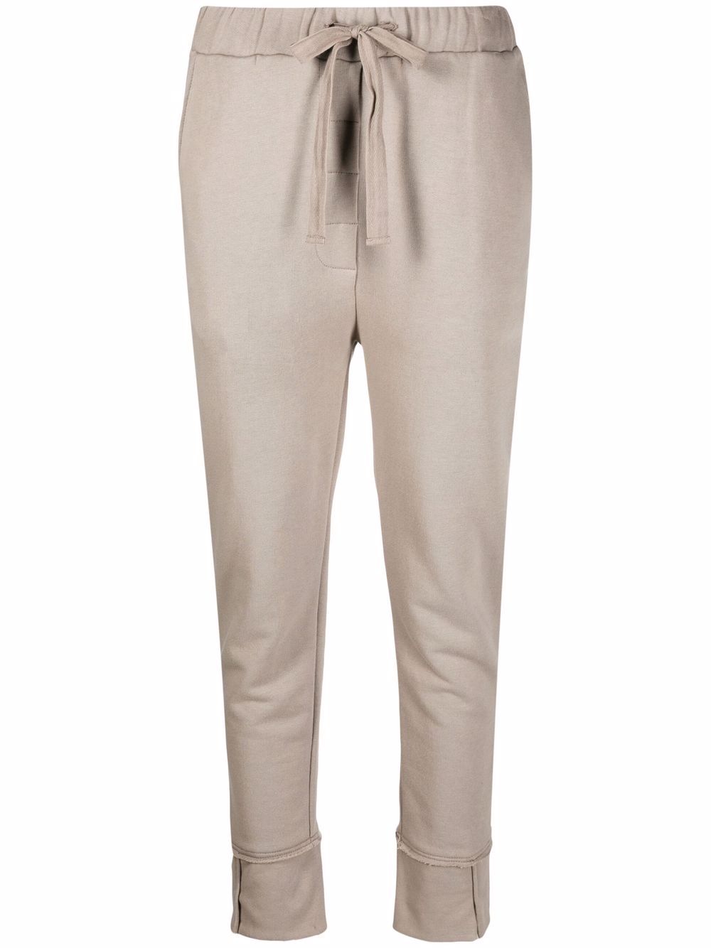 Skinny cotton trousers - Grey