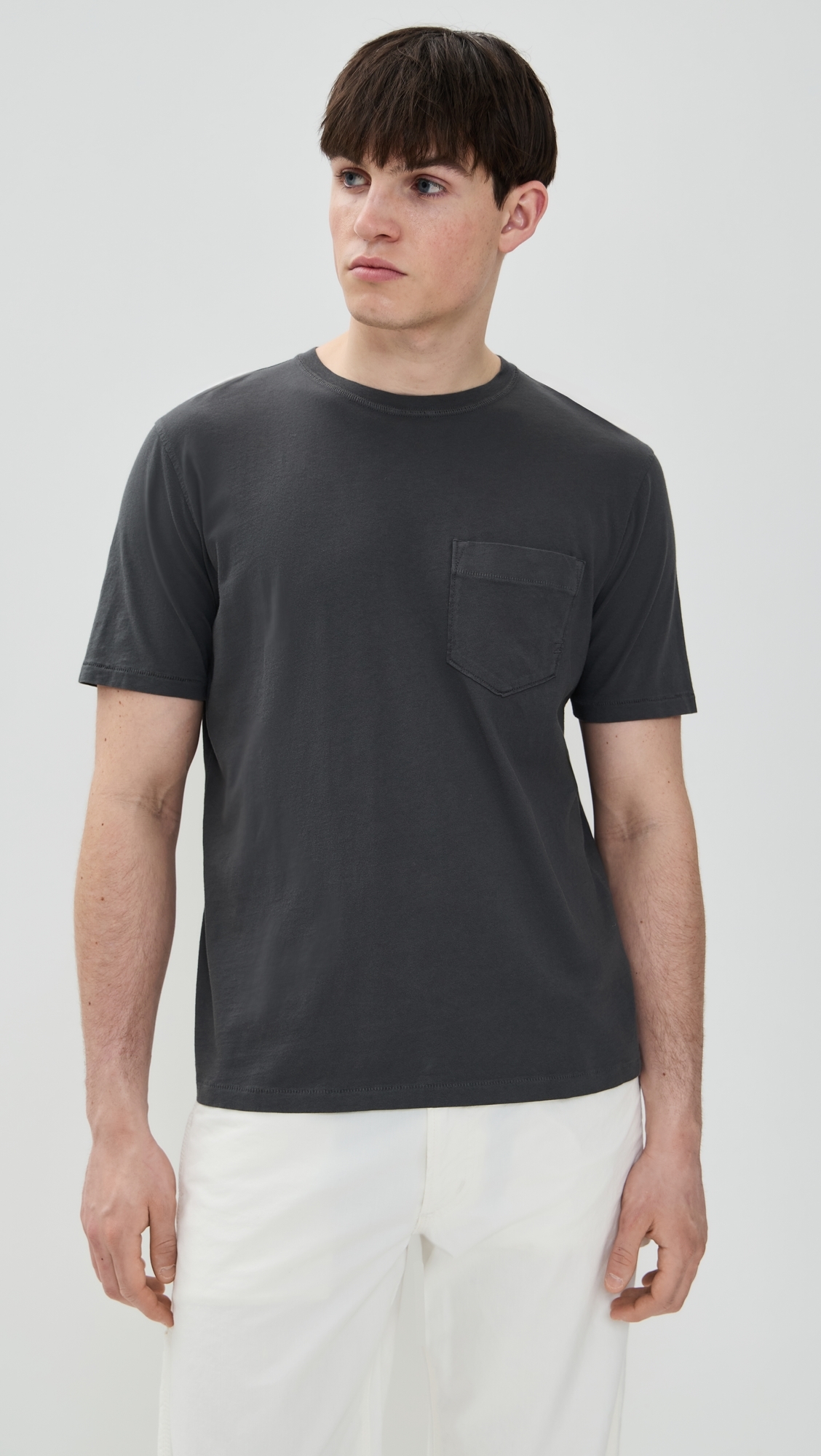 Billy Reid Washed Tee Black