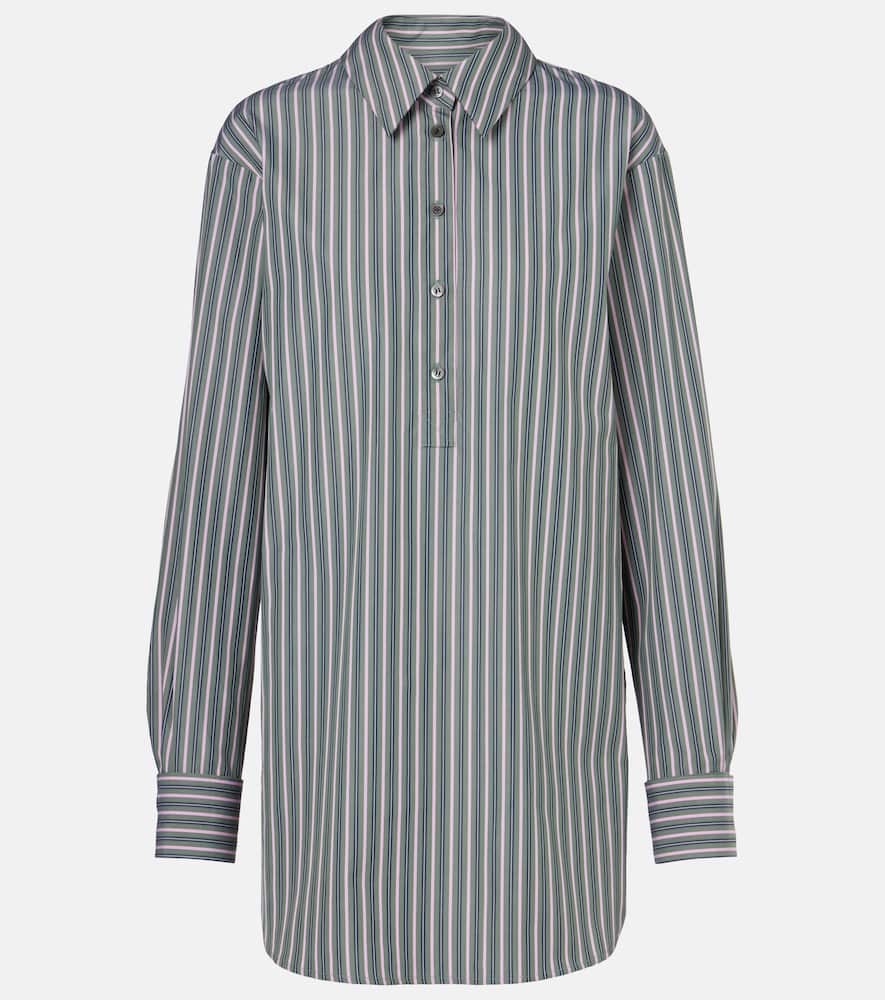 Striped cotton shirt