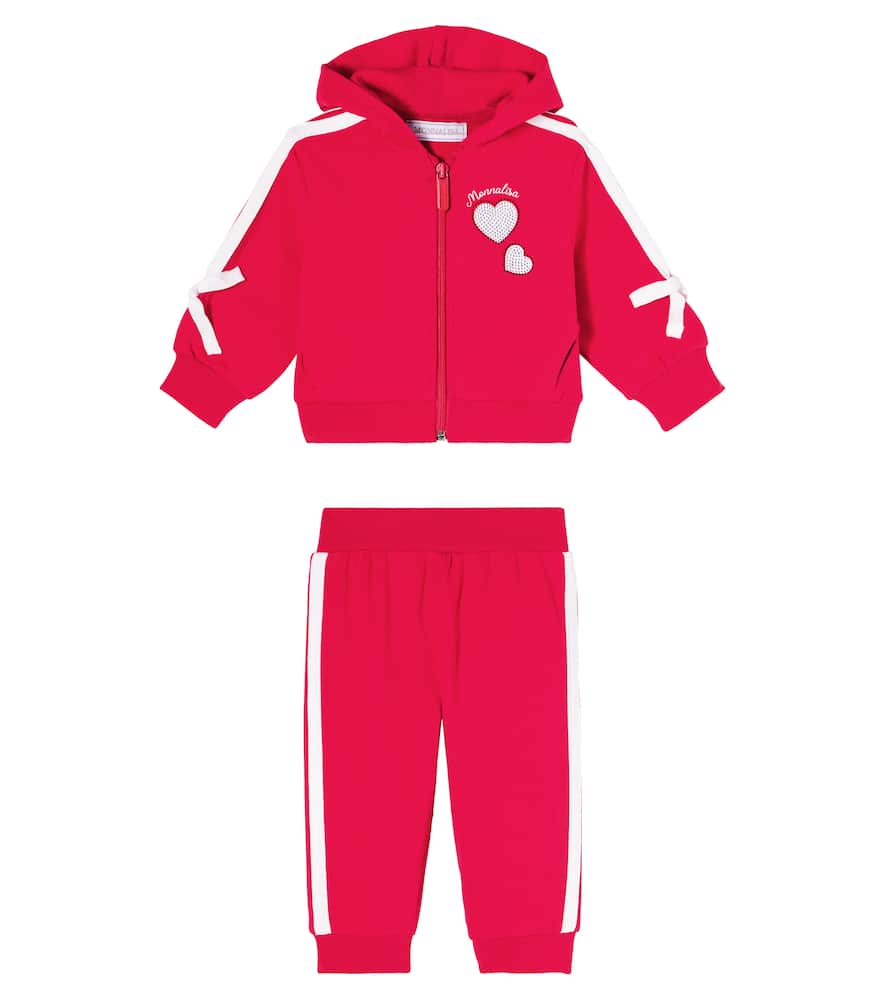 Baby bow-detail tracksuit