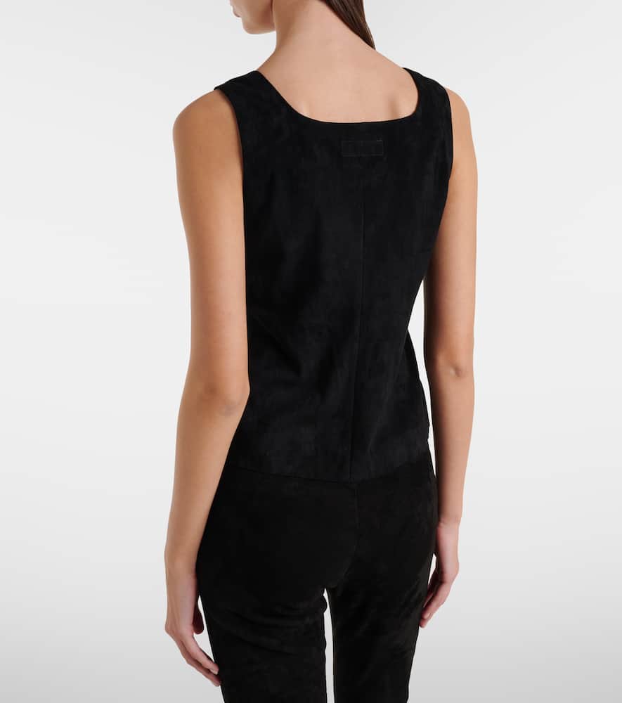 Edie suede tank top