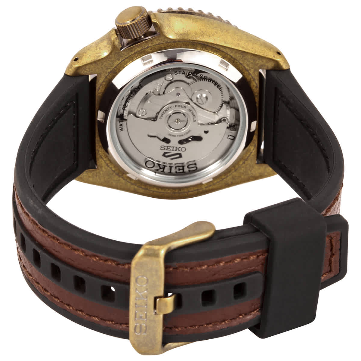 5 Sports Automatic Black Dial Mens Watch SRPE80K1