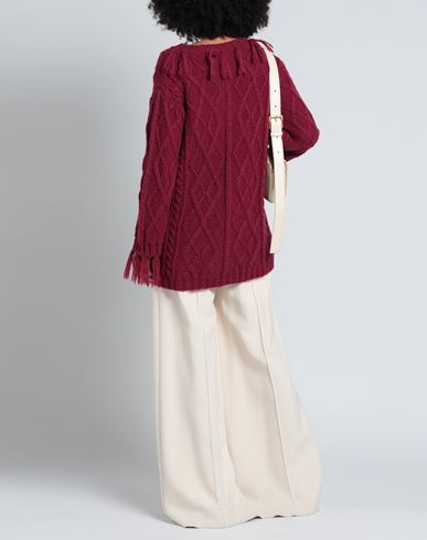 Woman Sweater Garnet Size 10 Acrylic, Mohair wool, Polyamide, Wool