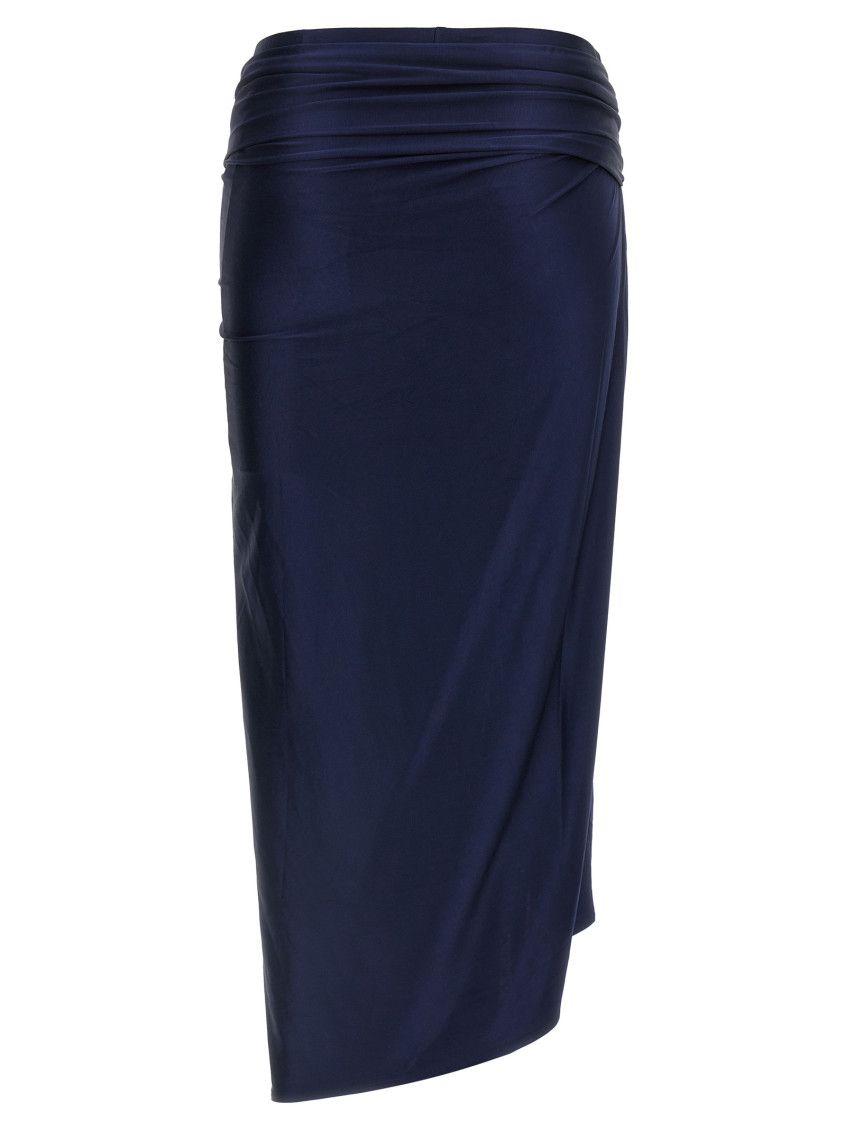 Navy Blue Piercing Skirt