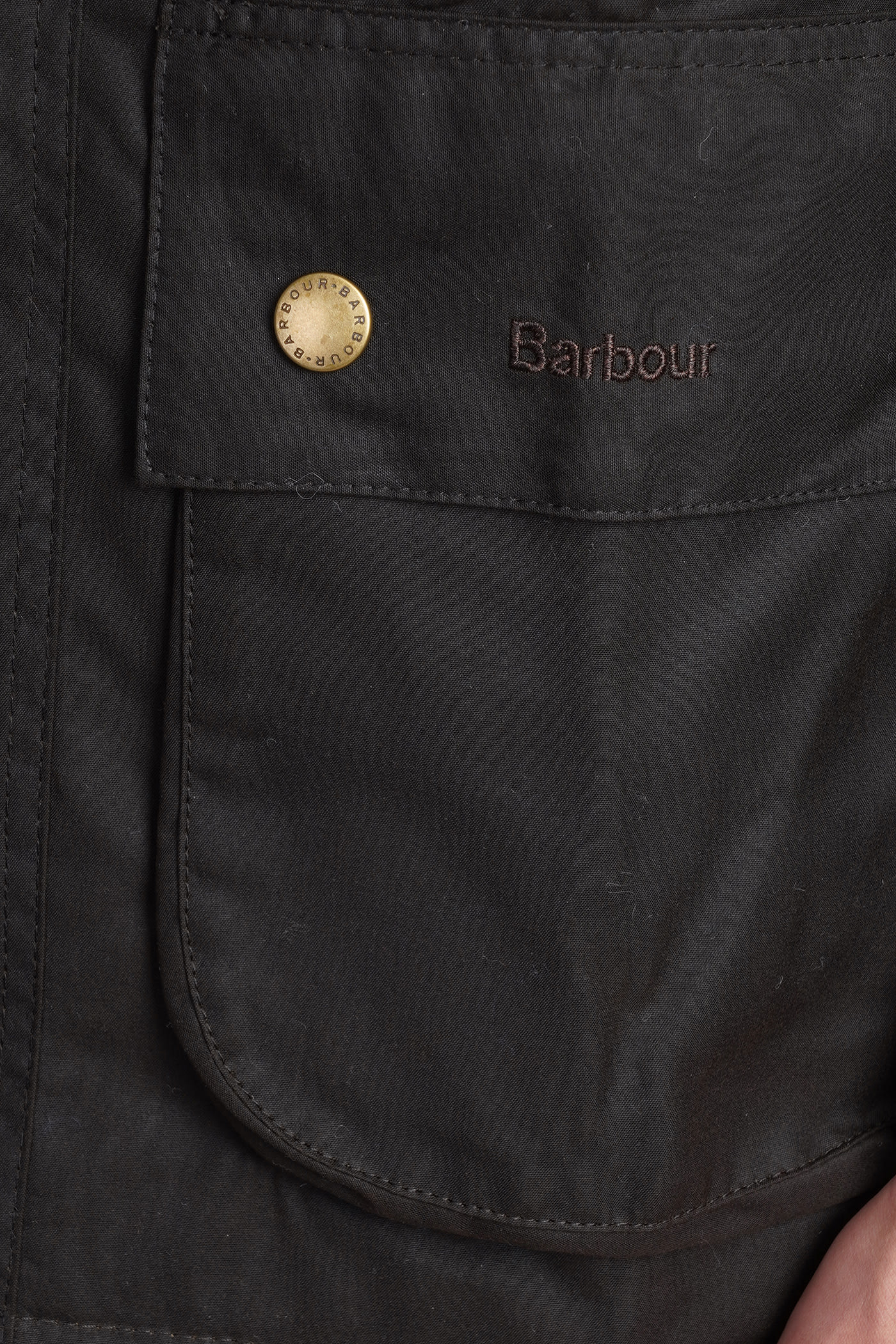 Casual Jacket In Green Cotton