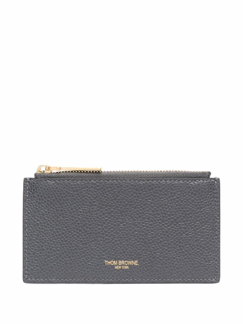 RWB stripe compact wallet - 025 DARK GREY